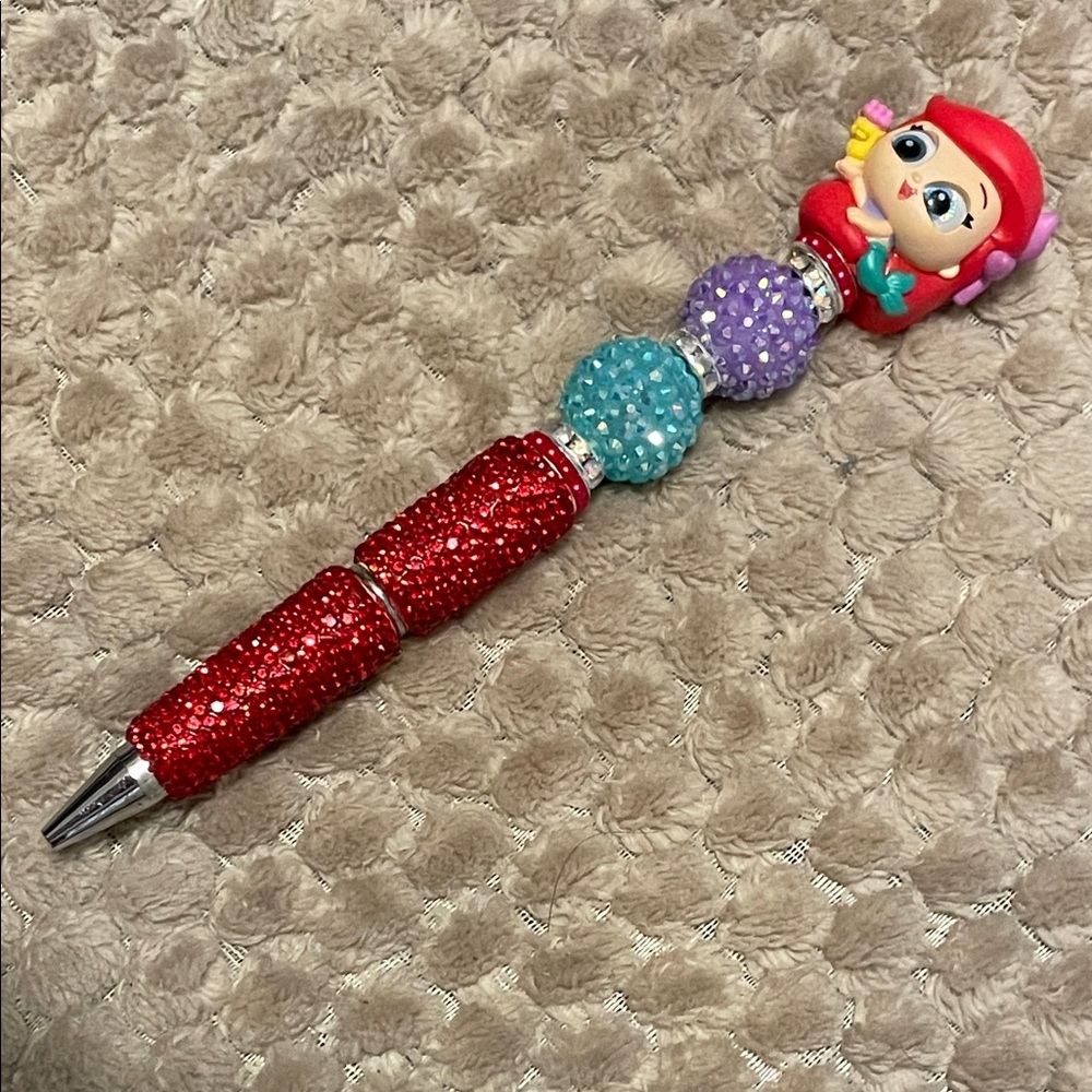 Doorables little Mermaid rhinestone Pen